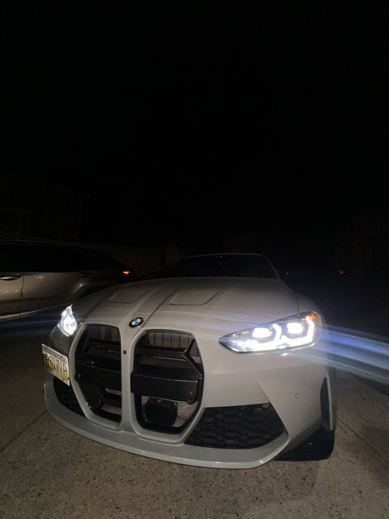 Completed BMW M3 front-end upgrade